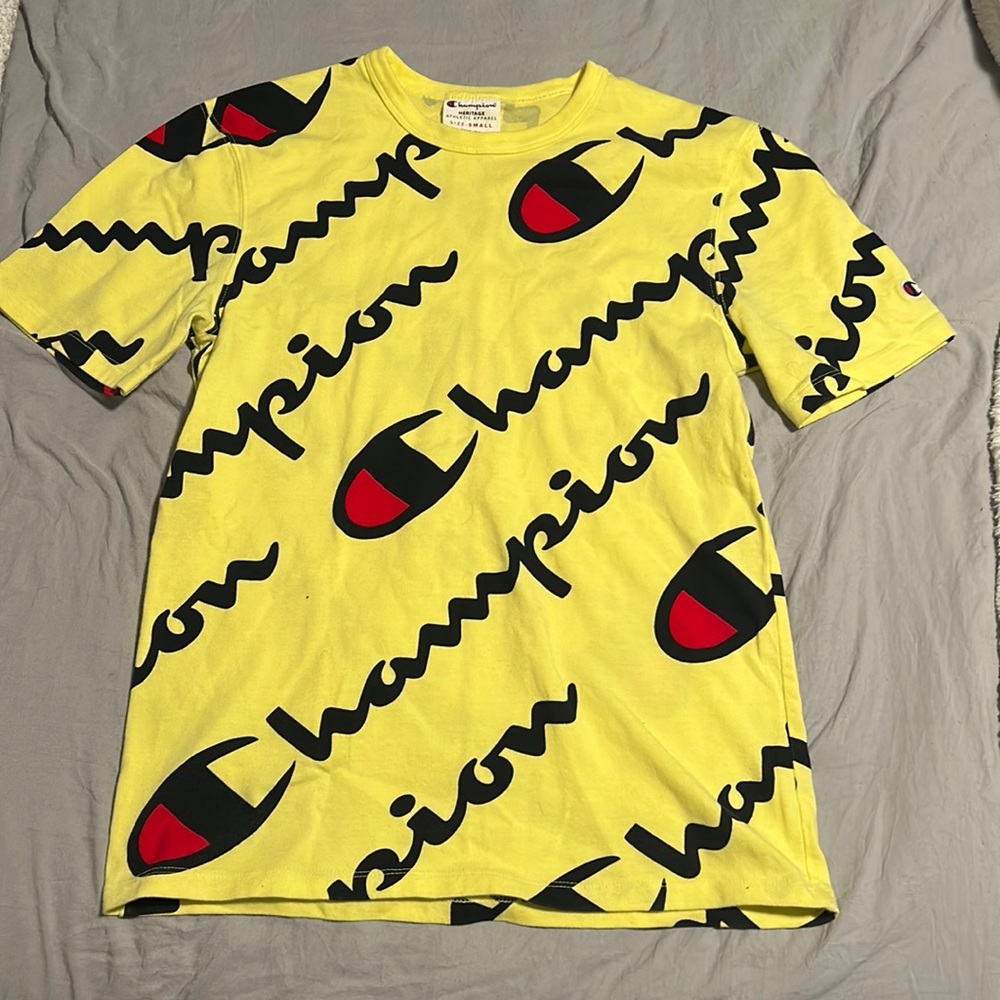 Champion, short sleeve T-shirt, size small.